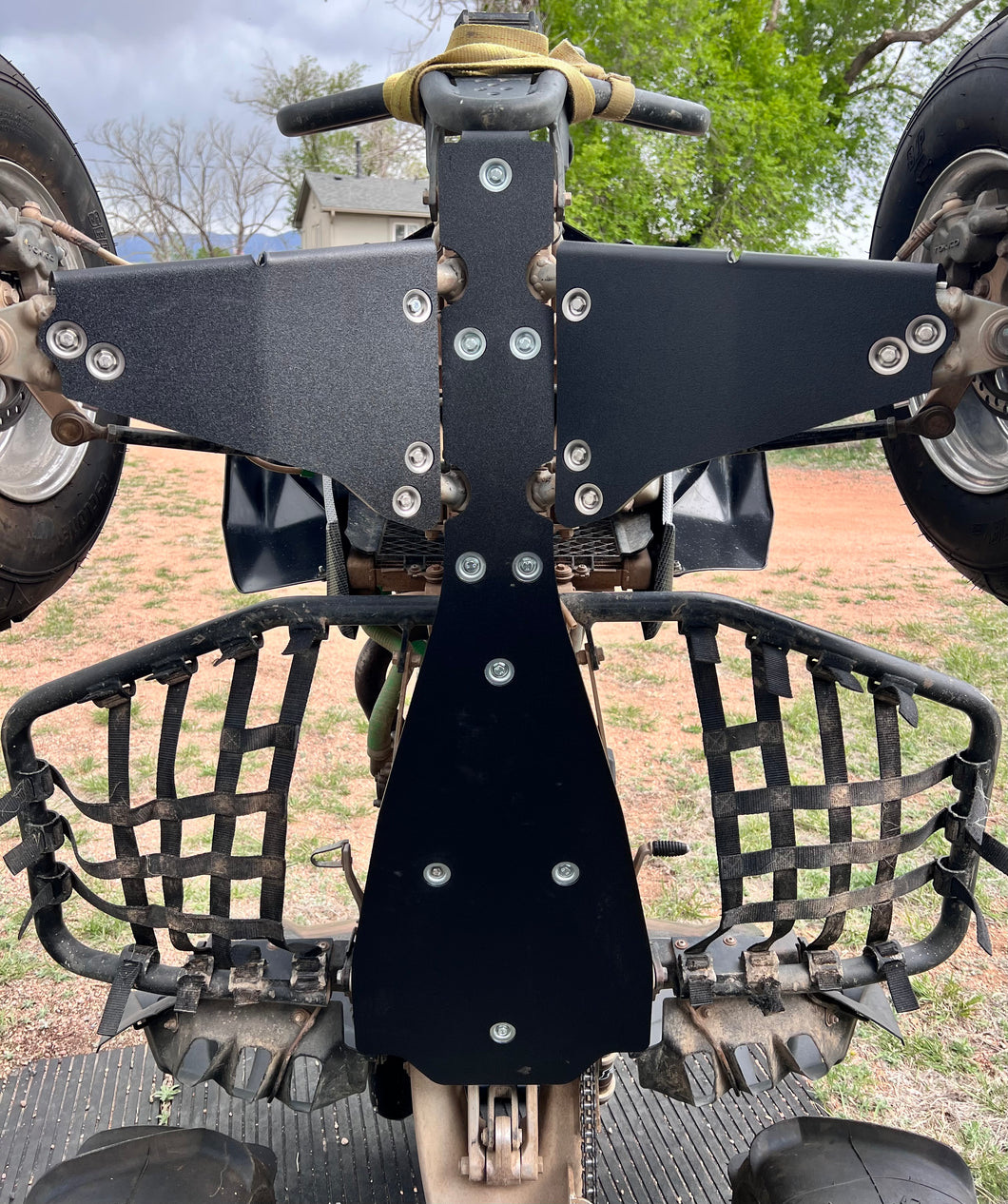 KFX 450R A Arm Skid Plates