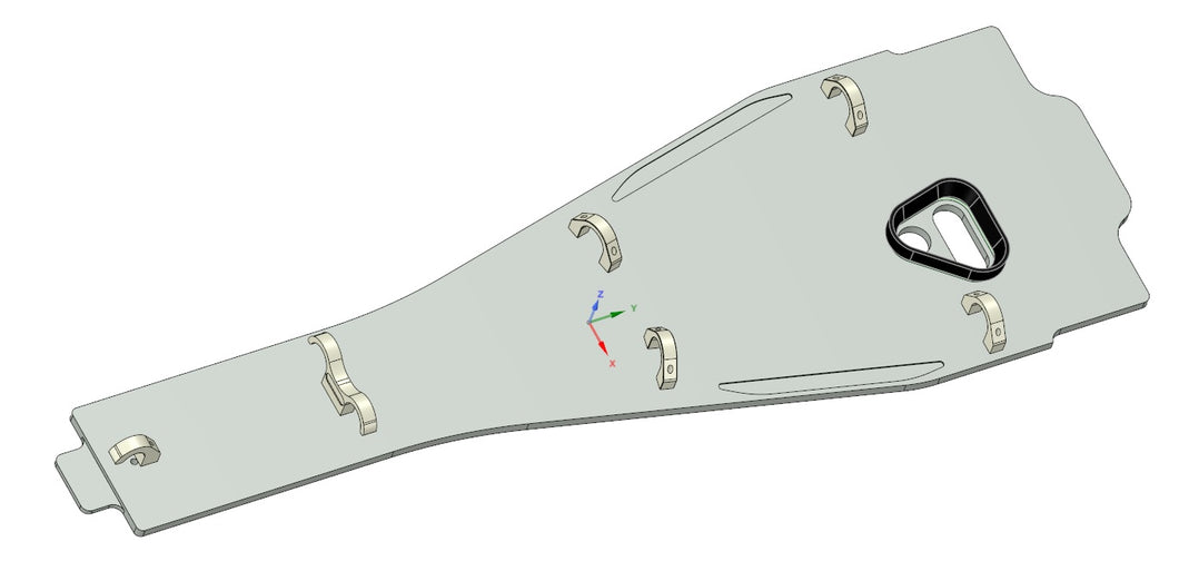 Honda TRX 450R Belly Skid Plate